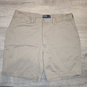 Classic Beige 90s Polo Shorts